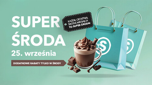 Każda ostatnia środa miesiąca to SUPER ŚRODA