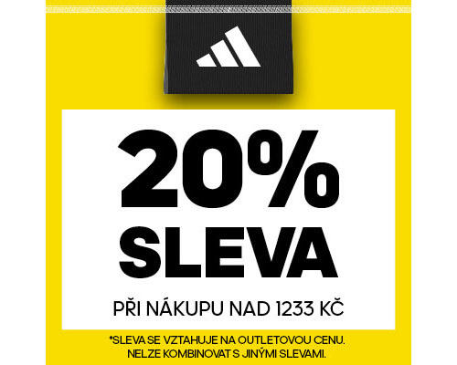 EXTRA sleva 20 % při nákupu nad 1233 Kč